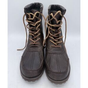 Polo Ralph Lauren Whitsand Genuine Leather Ranger Duck Boots Mens 7.5D Women's 9